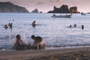 Scène de vie, Photographie plage mexique © Estelle Hertault