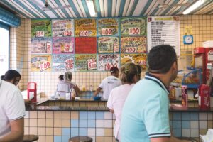 L'heure de manger à Manaus © Estelle Hertault