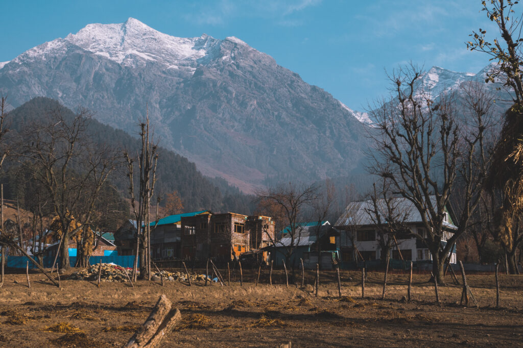 Vallée d'Aru cachemire indien