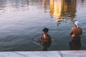 Sikh au temple d'or