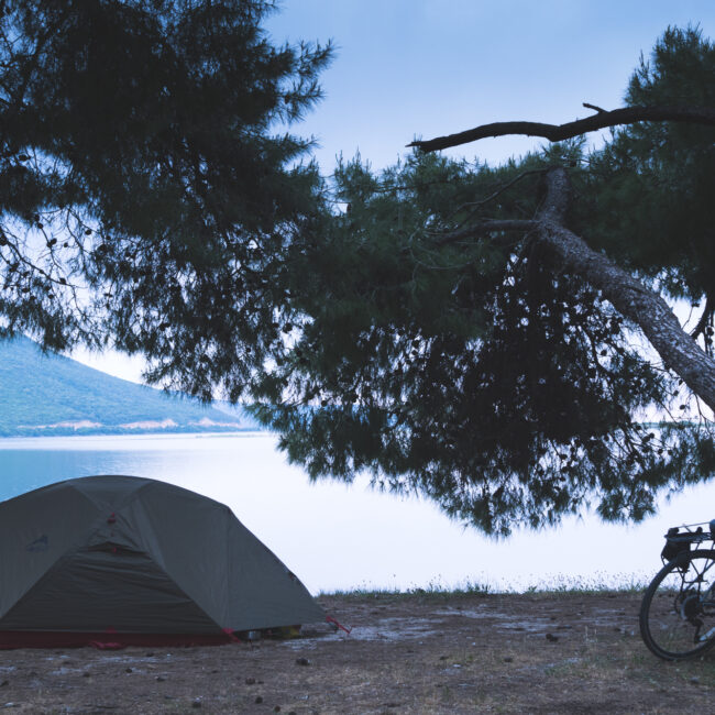 Camping sauvage en Grèce