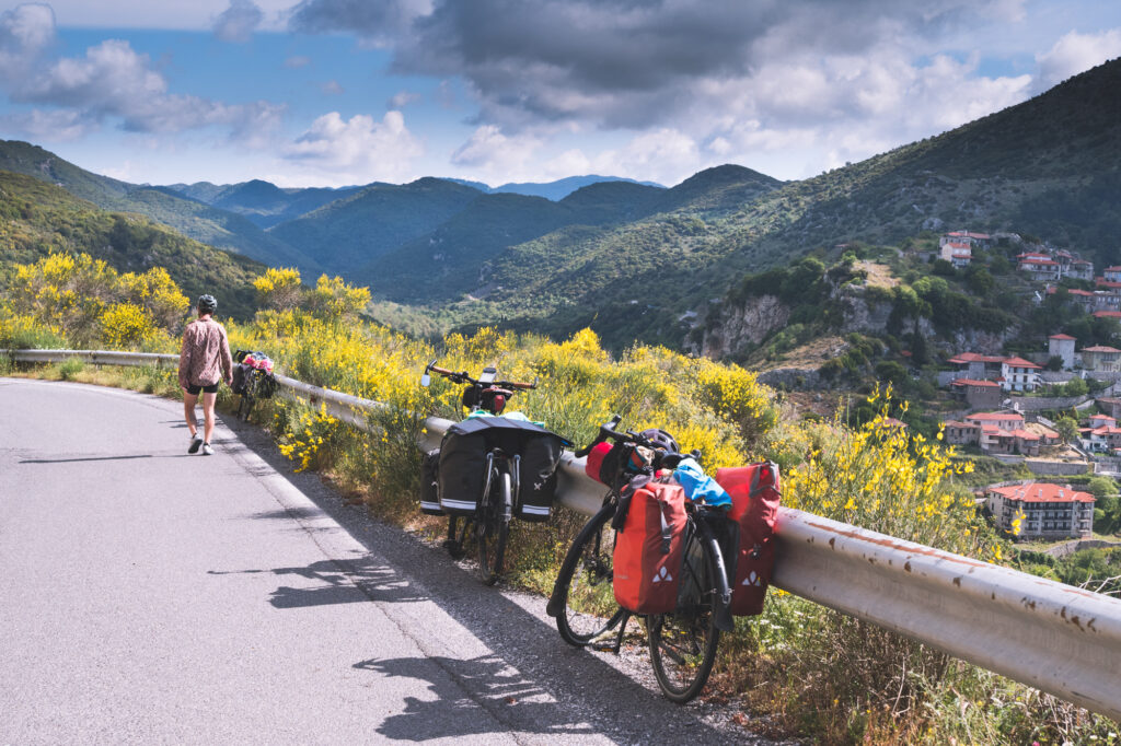 Dimitsana en vélo Grèce