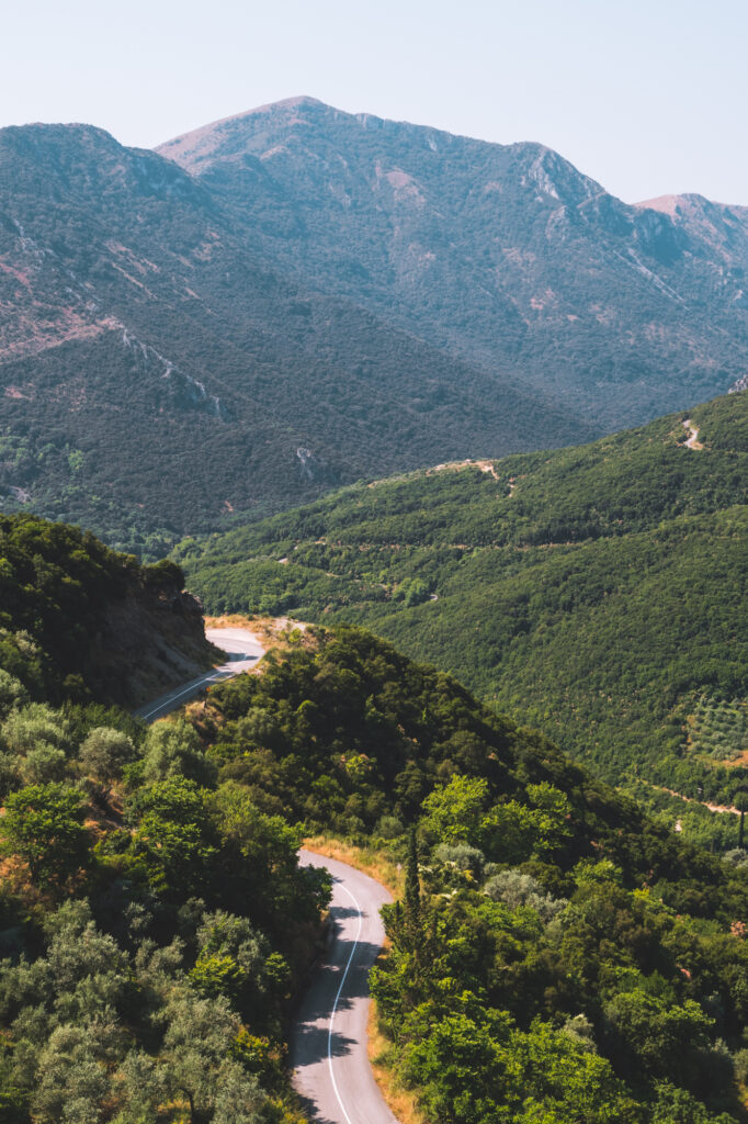 Voyage en vélo en Grèce