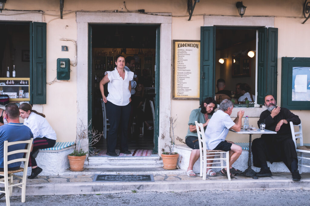 Corfu taverne