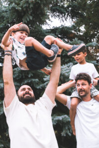 en famille